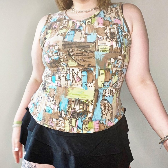 city print y2k tank - Picture 2 of 4